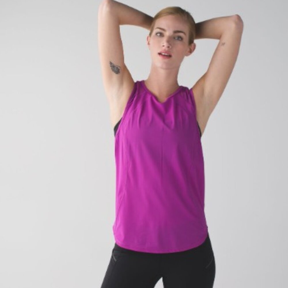 Lululemon Sculpt Tank in Ultra Violet